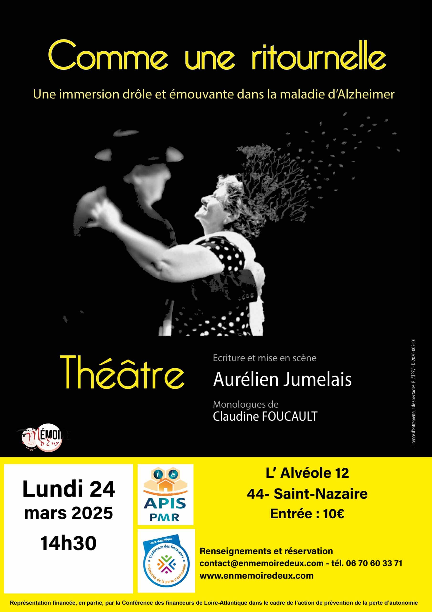 Affiche Comme une ritournelle - st Nazaire