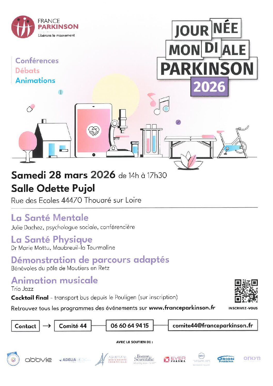 28.03.2026 journée mondiale Parkinson