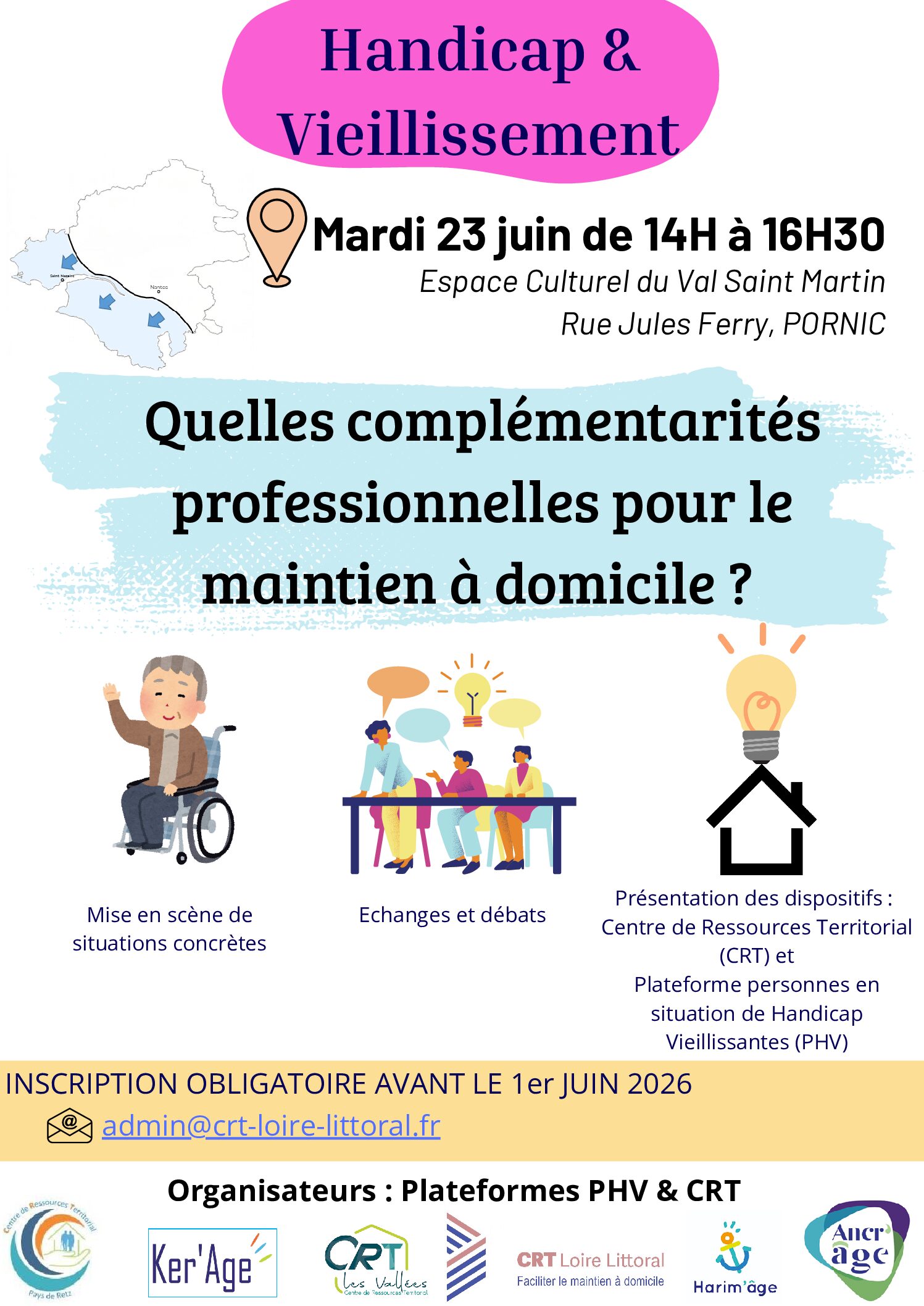 Affiche évènement PHV - CRT